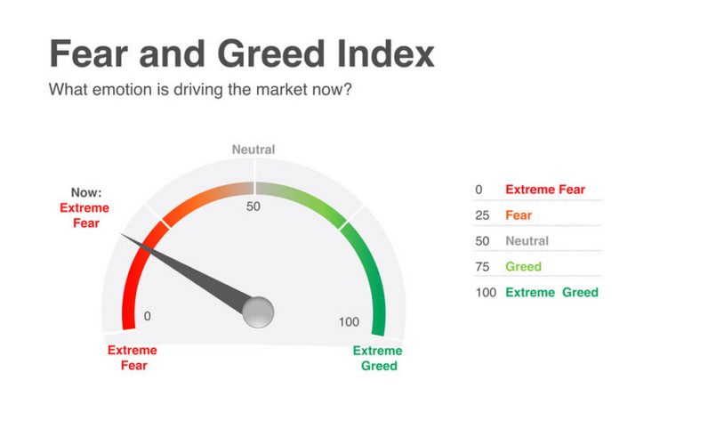 Yếu tố quyết định chỉ số Fear and Greed Index